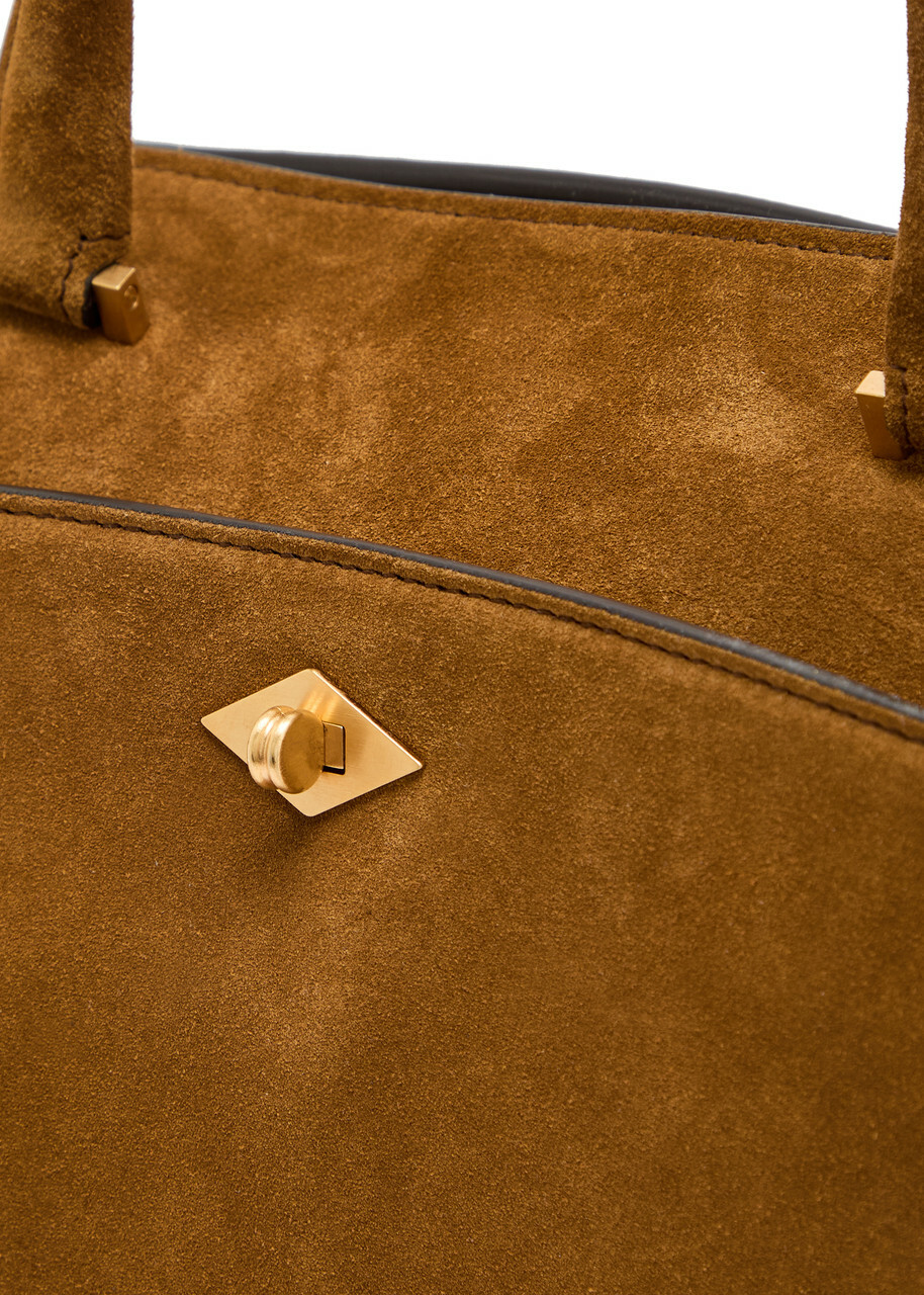 Metier Private Eye Suede Tote bag - Tan - One Size