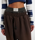 Acne Studios Layered cotton sweatpants