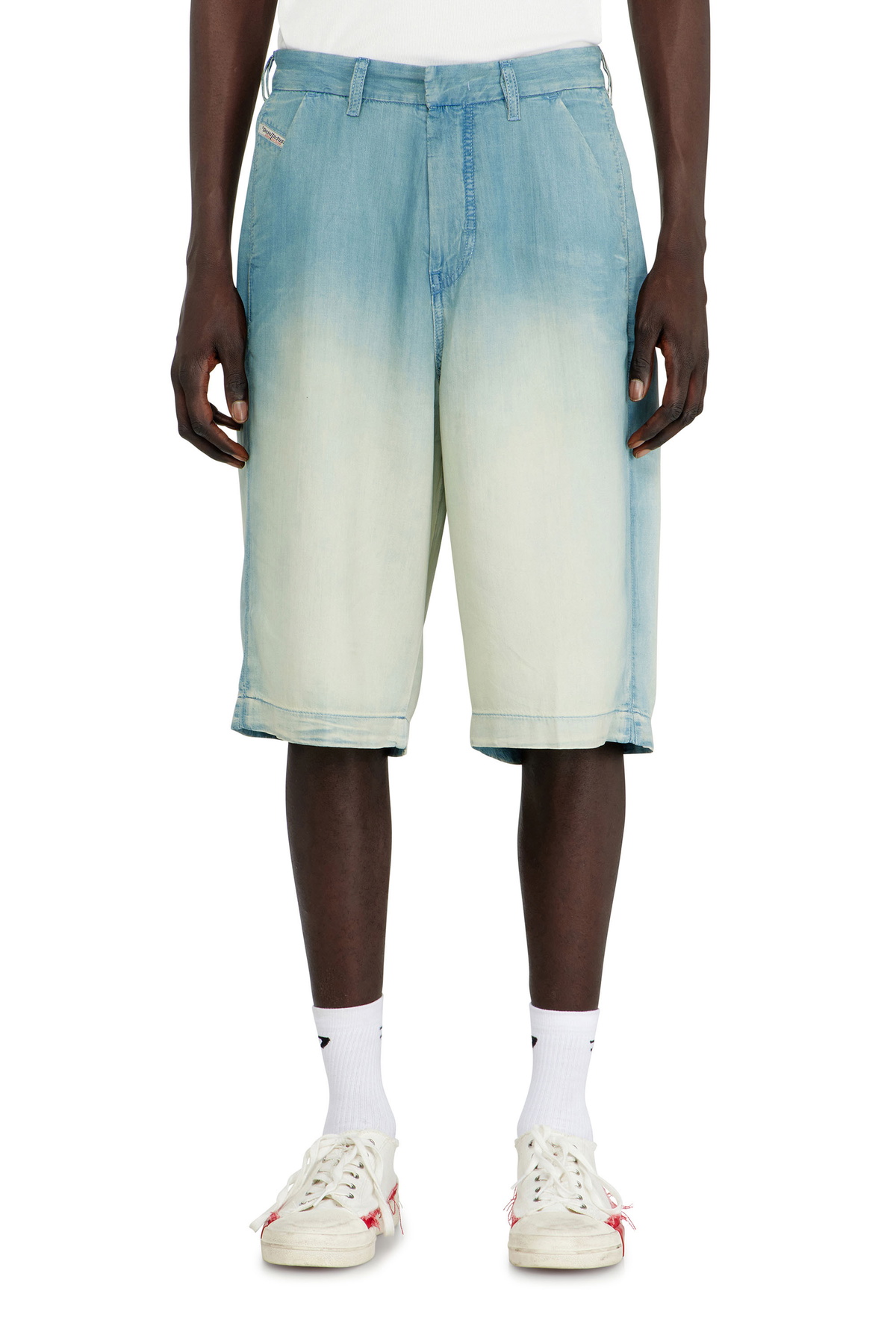 パンツ DIESEL denim cargo shorts D-ARNE-SHORT-S Diesel Black D-Arne Short-S Shorts Diesel