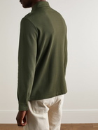 Loro Piana - Cotton-Piqué Polo Shirt - Green