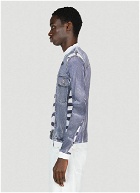Y/Project x Jean Paul Gaultier  - Trompe L'Oeil Jacket Top in Blue