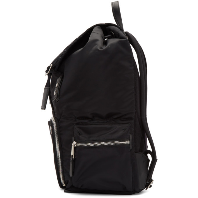 Burberry Black Extra Large Aviator Backpack Burberry