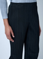 Pleats Please Issey Miyake Pleated Flare Trousers