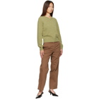 Nothing Written Green Marsh V-Neck Pullover Sweater