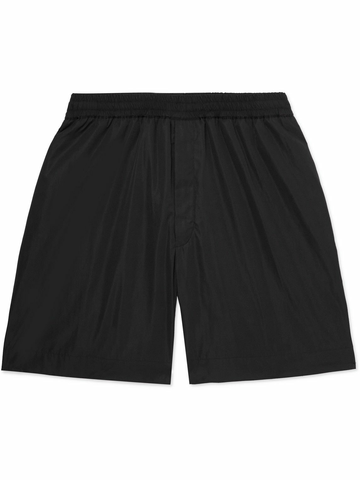 The Row - Wide-Leg Gerhardt Shell Shorts - Black The Row
