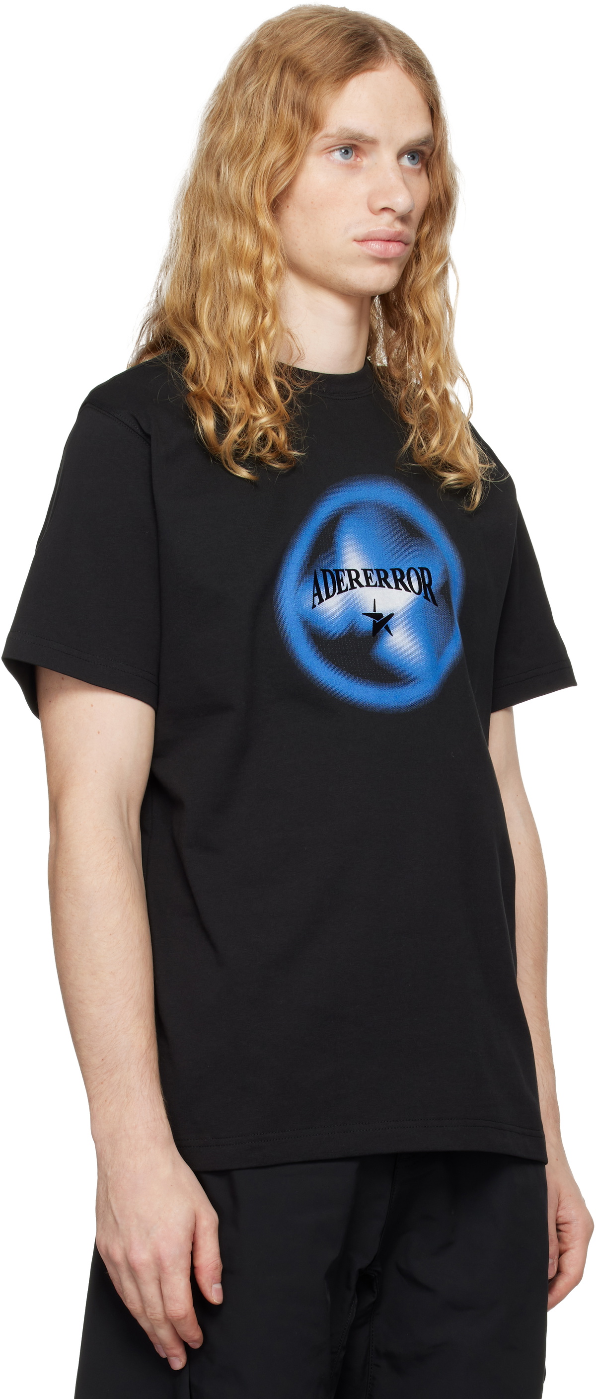 ADER error Black Product. 49 T-shirt ADER error