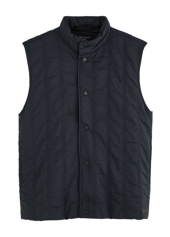 Photo: Rag & Bone Maxwell Shell Gilet Navy