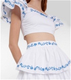Caroline Constas Florence tiered maxi skirt