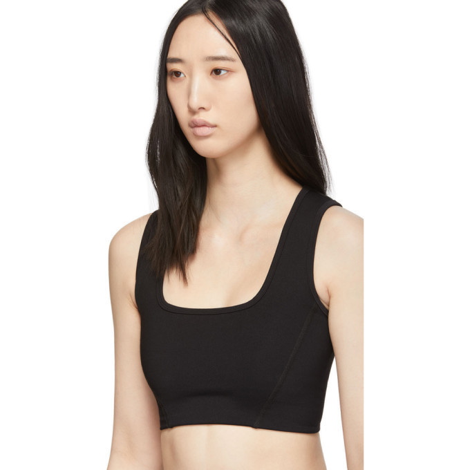 Live the Process Black Corset Sports Bra Live the Process