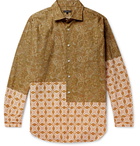 Engineered Garments - Patchwork Printed Cotton-Poplin Shirt - Neutrals