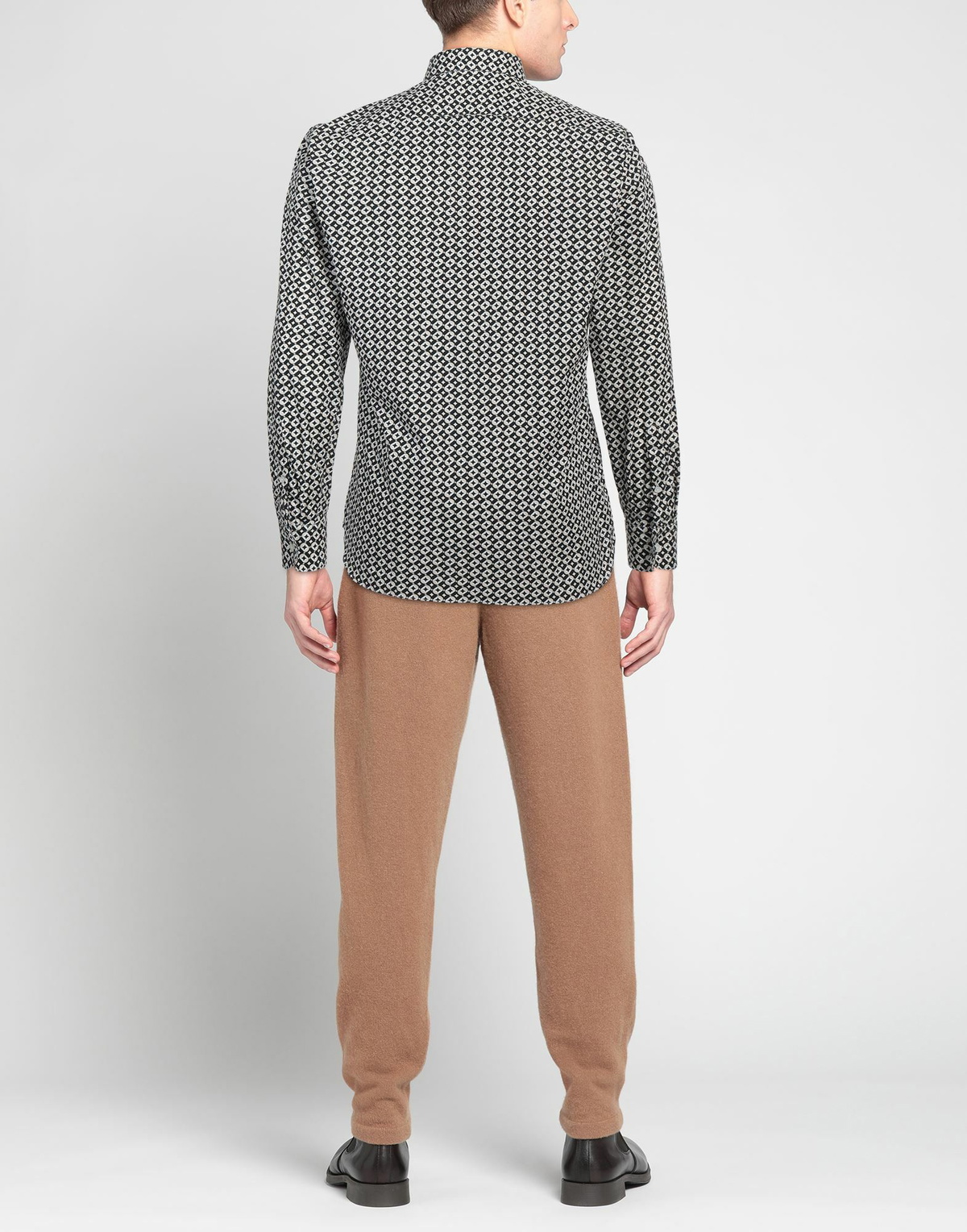 Lardini Mens Shirt in Black