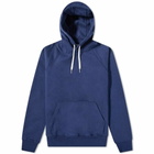 Drake's Men's Hoody in Navy