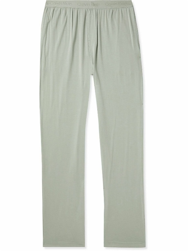 Photo: Calvin Klein Underwear - Stretch Modal and Cashmere-Blend Jersey Pyjama Trousers - Green