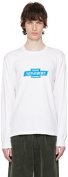 Neighborhood White Printed Long Sleeve T-Shirt