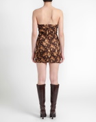 Knwls Womens Mini dress Dark in Brown