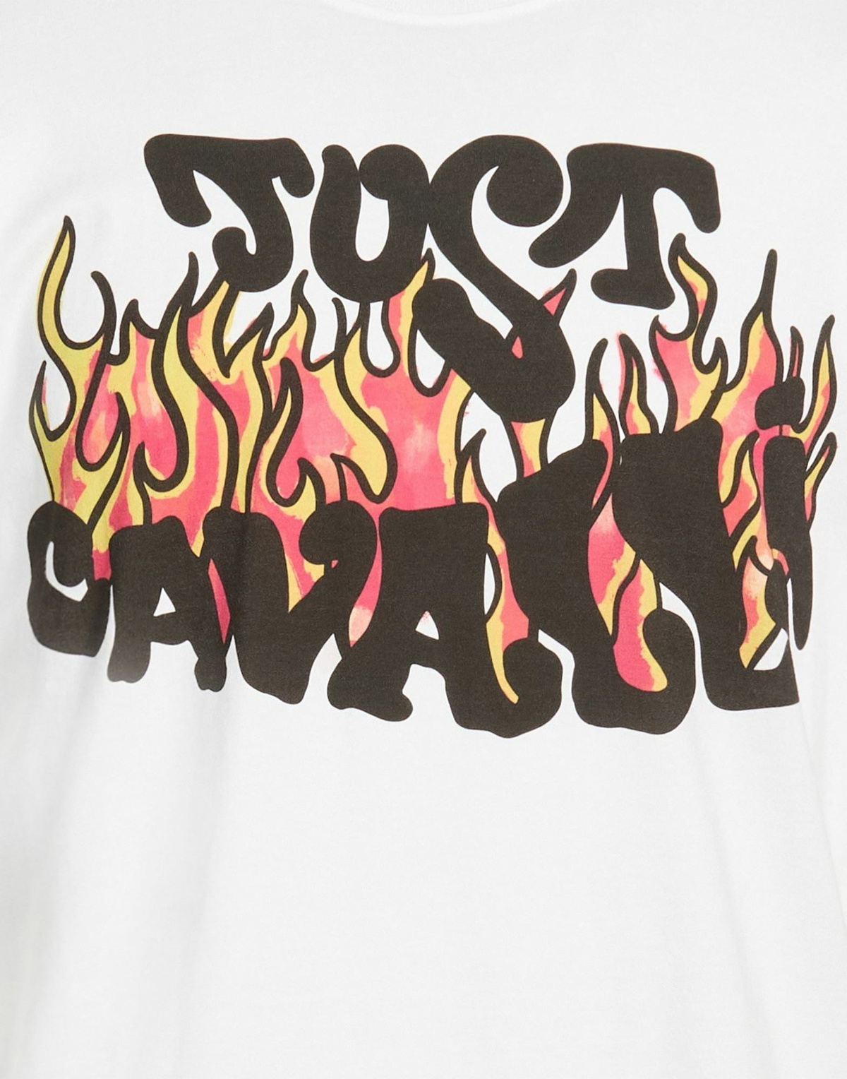 Just Cavalli Mens T-shirt in White