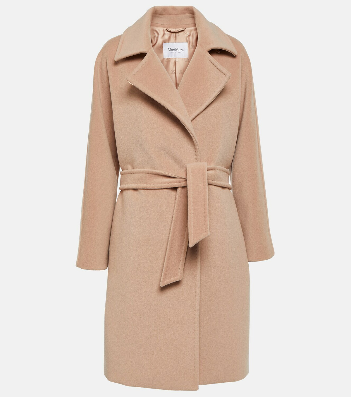 ブルゾン Max Mara Estella Coat In Virgin Wool And Cashmere Estella wool and cashmere coat in black - Max Mara | Mytheresa