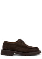 Legres Suede Derby Shoes Brown