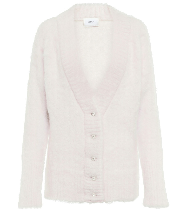 Photo: Erdem - Sabrina mohair-blend cardigan
