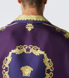 Versace Barocco silk twill shirt