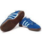 adidas Originals - Handball Kreft Spezial Leather-Trimmed Suede Sneakers - Men - Royal blue