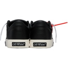 Off-White Black Vulcanized Low Calf Sneakers