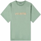 Jacquemus Men's Macrame Logo T-Shirt in Green