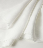 Once Milano Lace-trimmed tablecloth