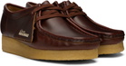 Clarks Originals Burgundy Wallabee Derbys