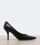 The Row Rita leather pumps