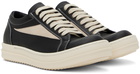 Rick Owens Black Porterville Vintage Sneakers