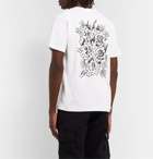Flagstuff - Printed Cotton-Jersey T-Shirt - White