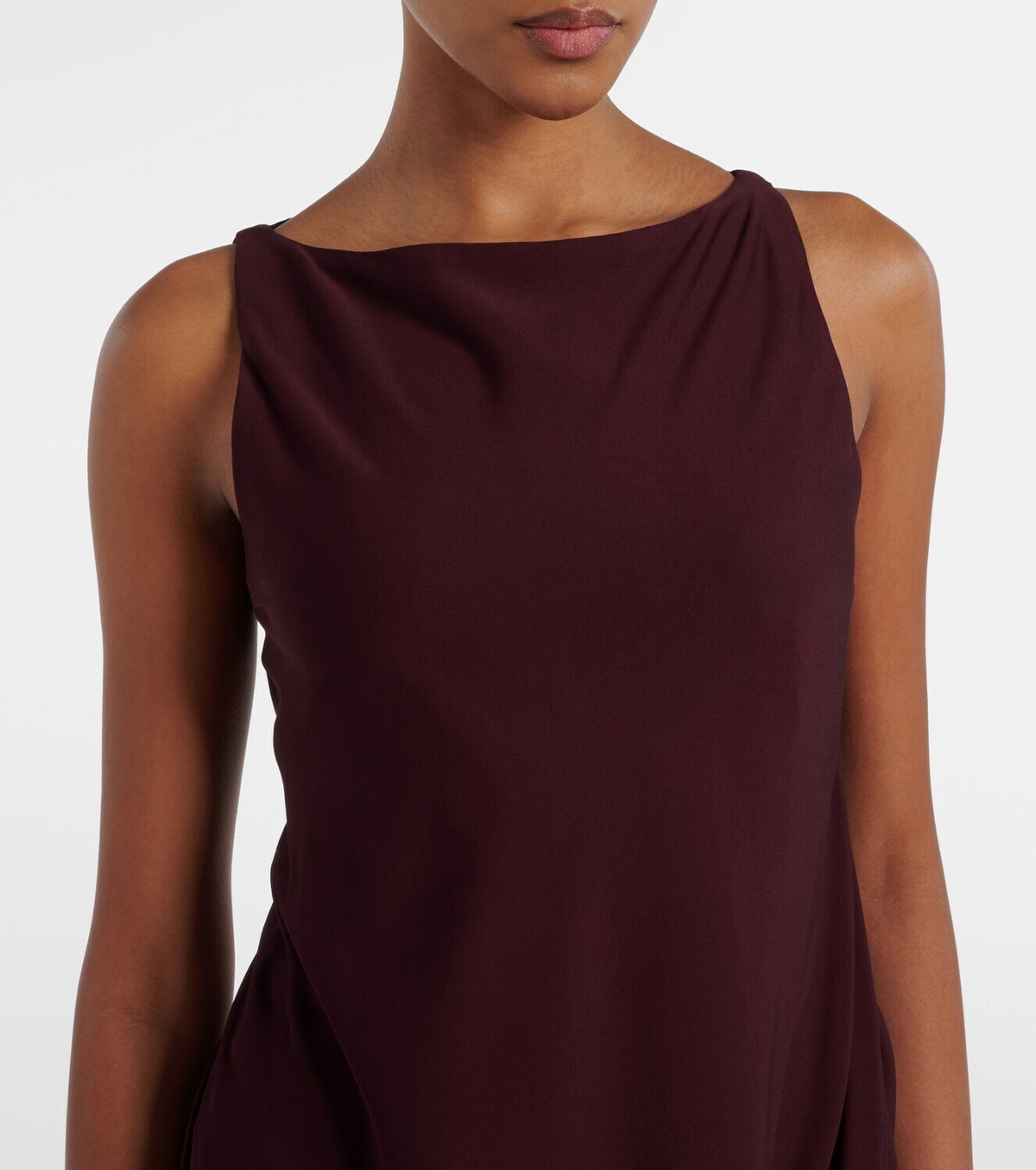 Loewe Draped midi dress