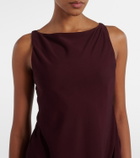 Loewe Draped midi dress