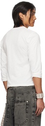 VAQUERA White Mannequin Long Sleeve T-Shirt