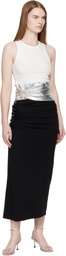 Rabanne White Piercing Tank Top