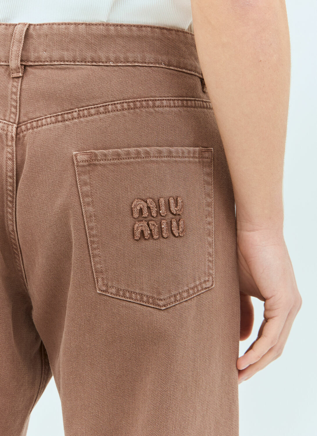 Miu Miu Five-Pocket Jeans