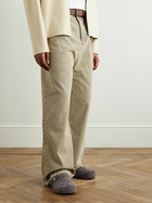 LOEWE - Brushed-Suede Clogs - Brown