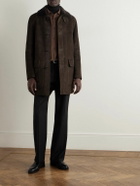 Zegna - Shearling Coat - Brown