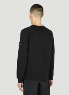 Stone Island - Compass Patch Sweatshirt in Black