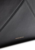 Victoria Beckham Victoria Small Panelled Leather Tote - Black - One Size