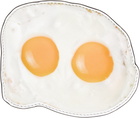 Moschino White & Yellow Eggs Card Holder