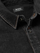 A.P.C. - Valerian denim Shirt - Black