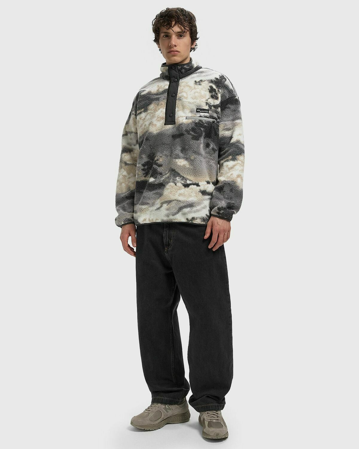 Helvetia II Printed Half Fleece