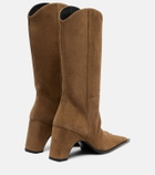 Coperni Cowboy suede knee-high boots