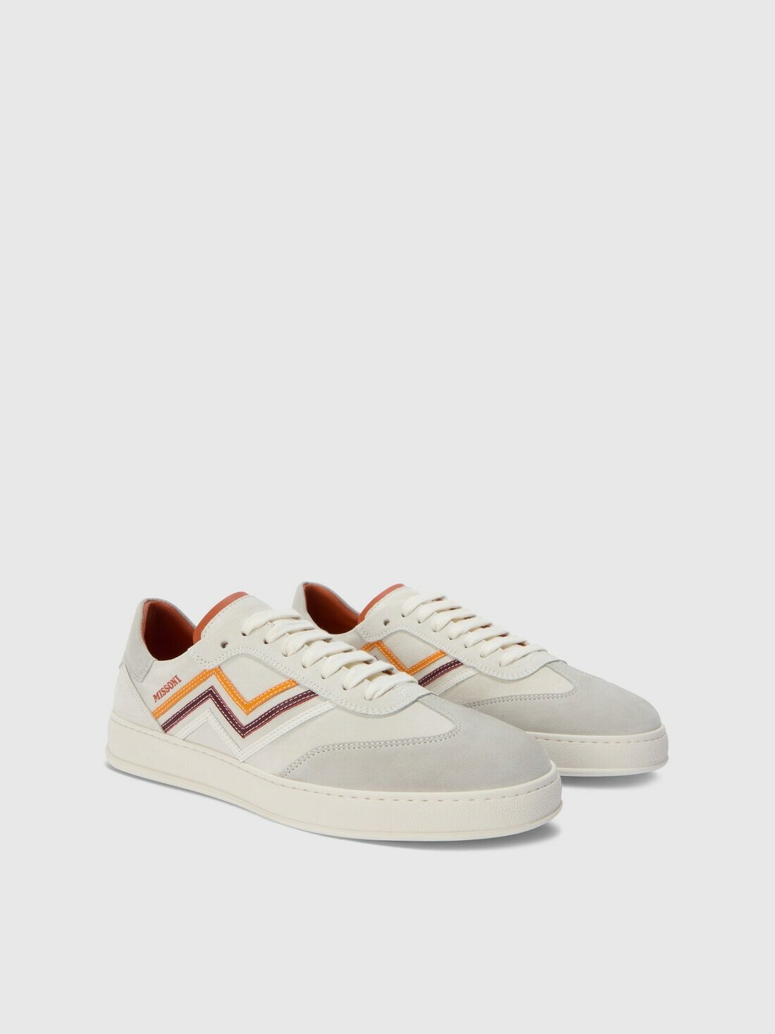 Missoni - Sneakers with zigzag relief, Women, White