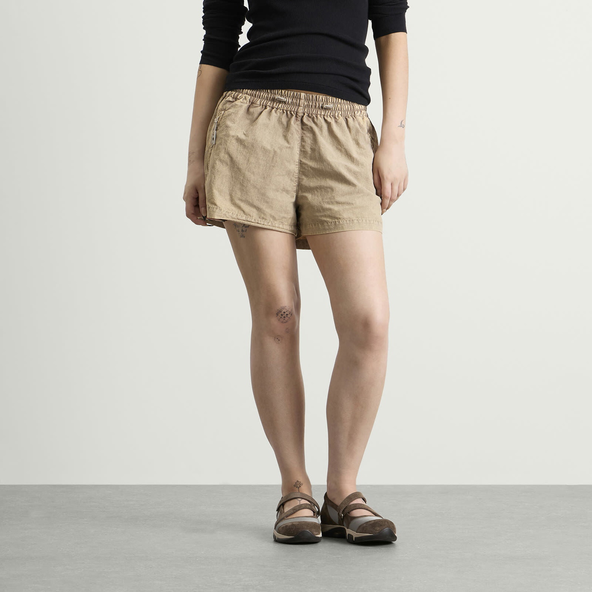 Diesel Women's S-Oul Shorts in Brown
