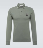 Stone Island Cotton-blend polo sweater