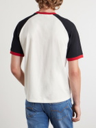 Versace - Logo-Print Cotton-Jersey T-Shirt - White