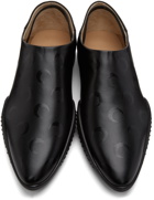 Marine Serre Black Babouche Loafers